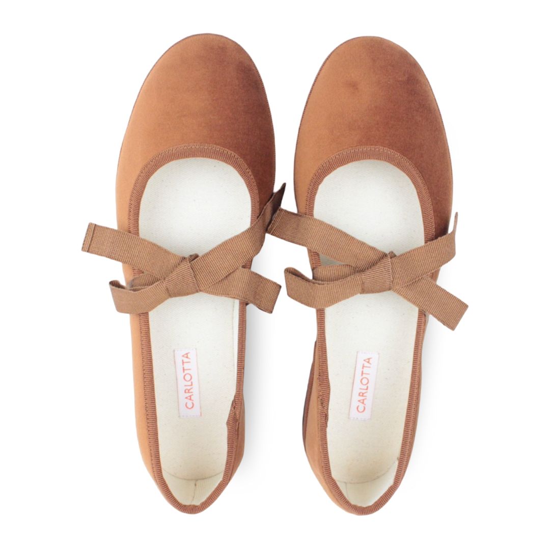 Ballerina con Lazos Rust