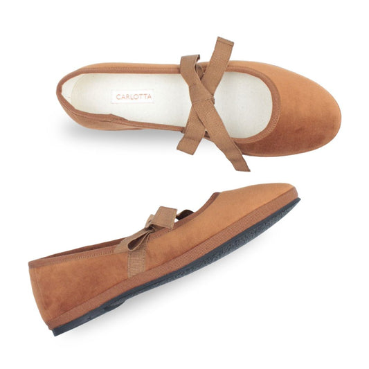 Ballerina con Lazos Rust