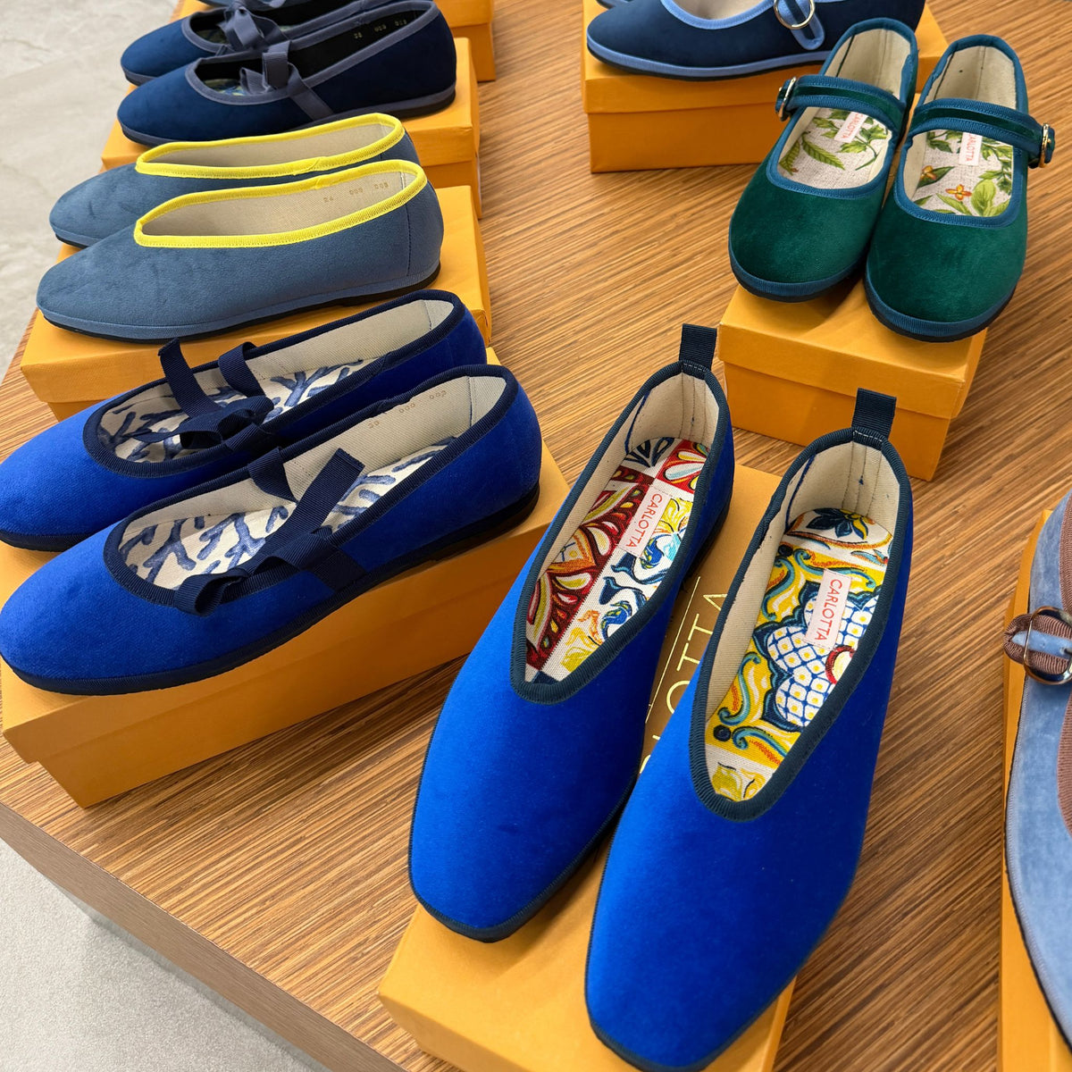 Flats Azul Cobalto – Carlotta