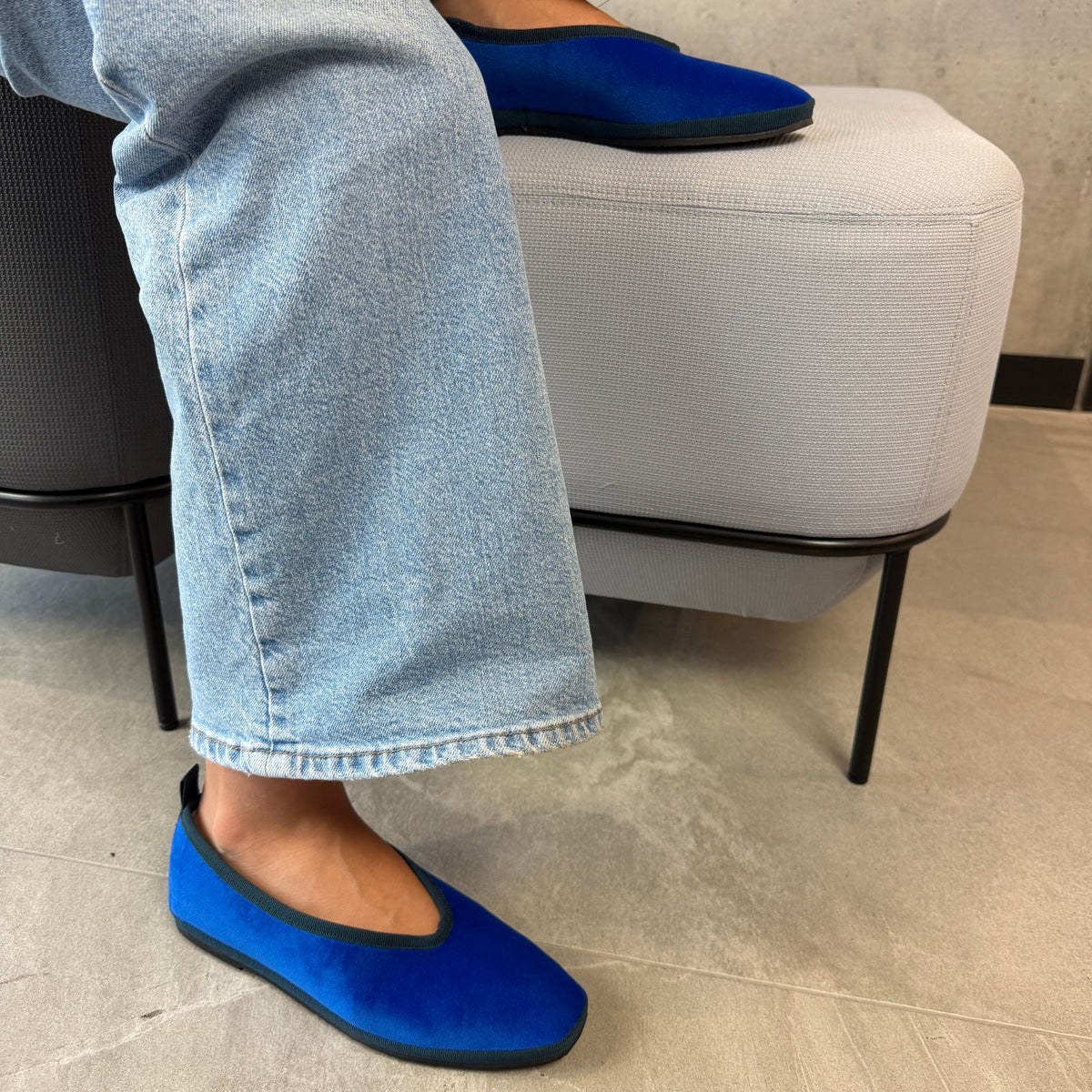 Flats Azul Cobalto – Carlotta
