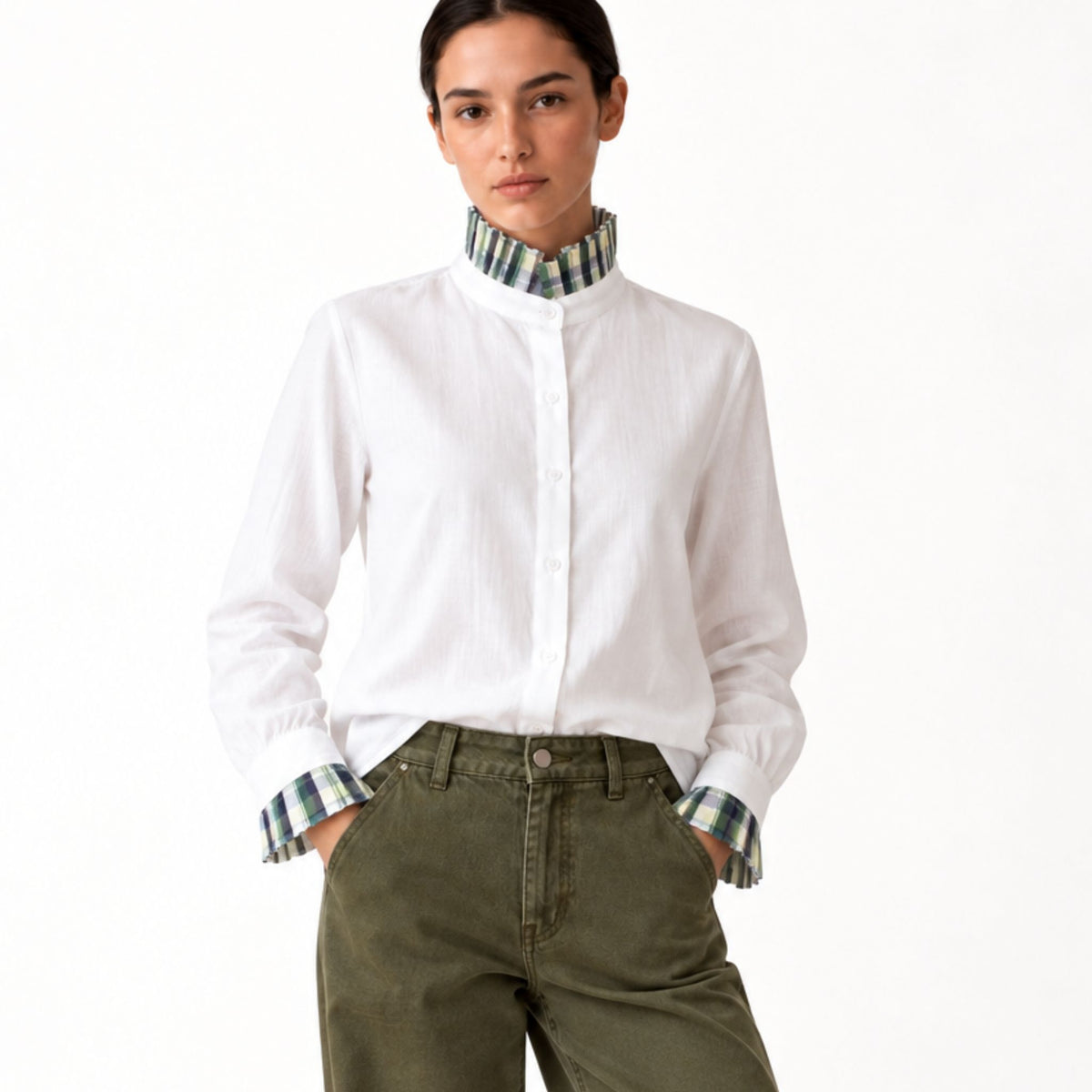 Camisa Nina - Blanca