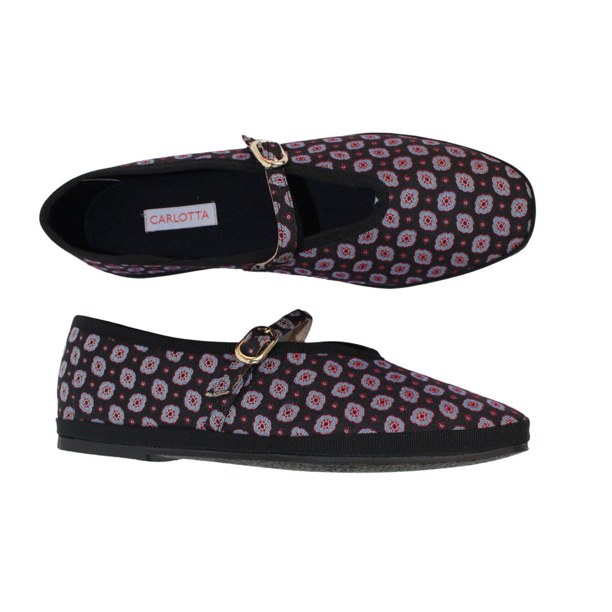 Flats Eugenia Foulard