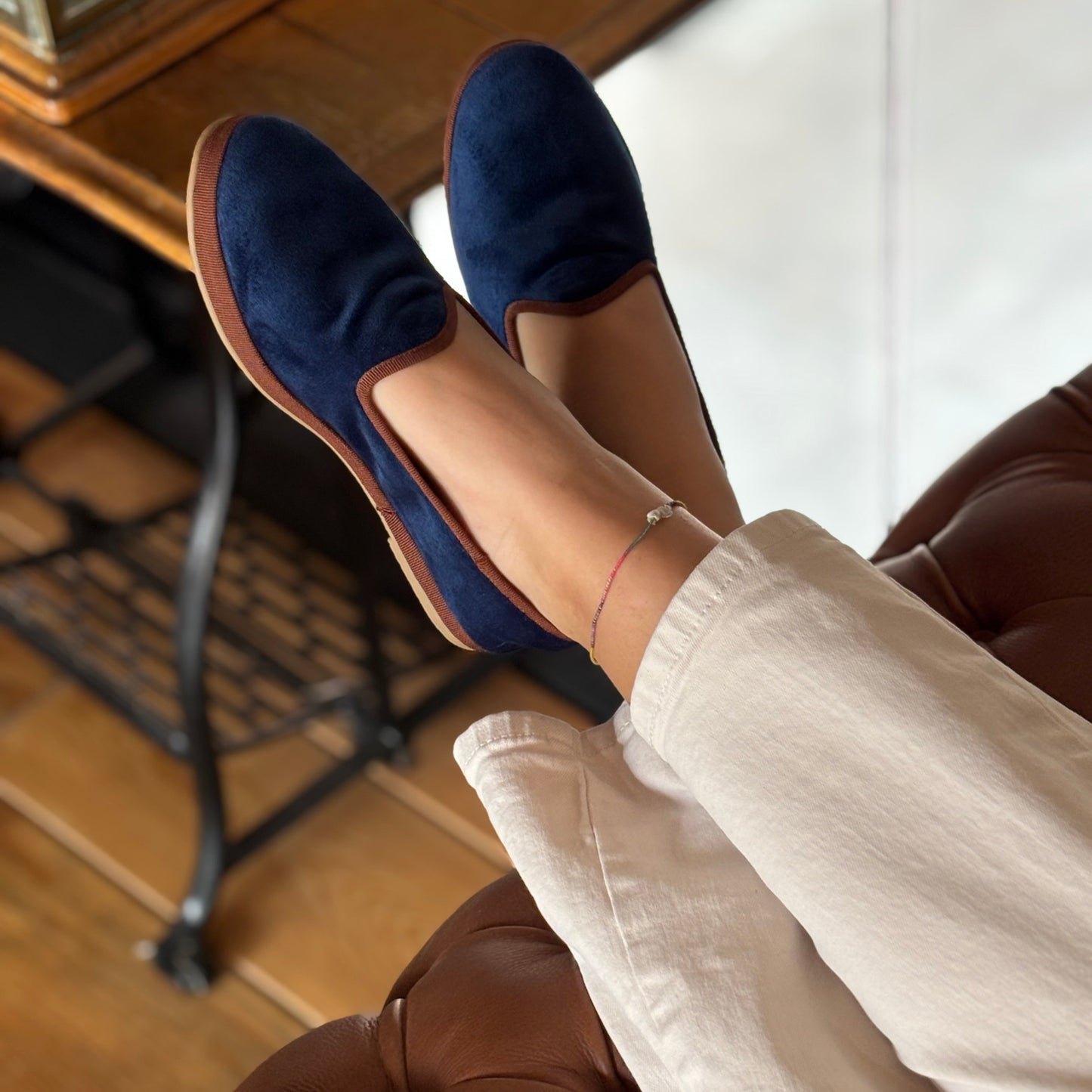 Slipper Azul Navy