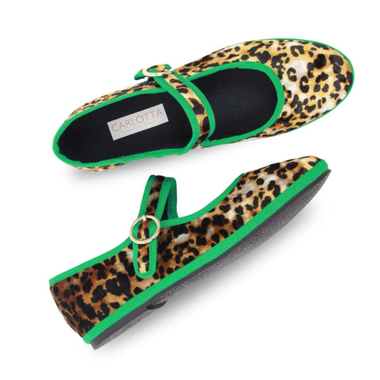 Mary Jane Leopardo Verde