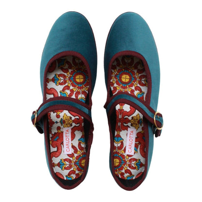Mary Jane Teal Amaranto