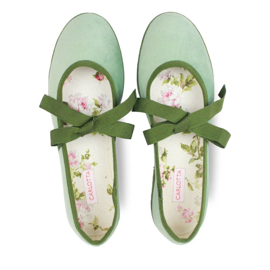 Ballerina con Lazos Salvia
