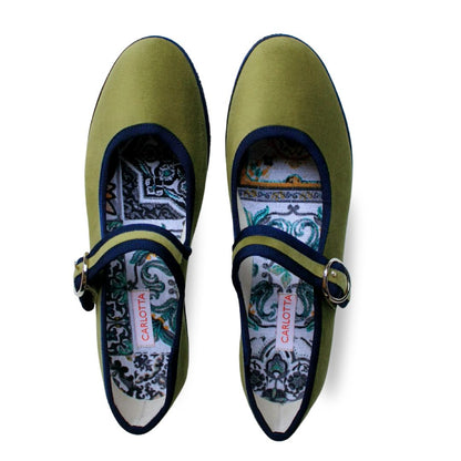 Mary Jane Matcha Blue