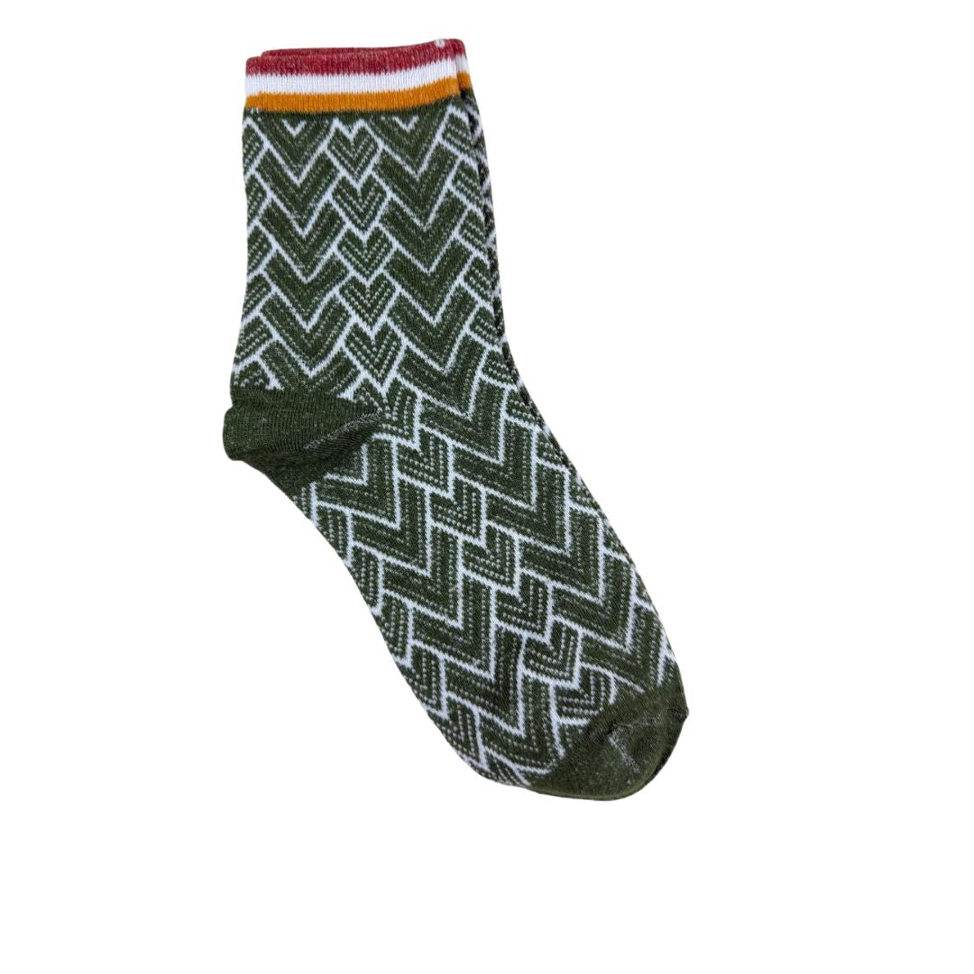 Calcetines Verde Oscuro V