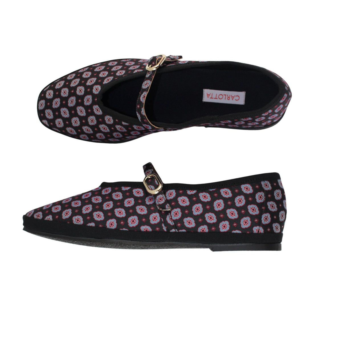 Flats Eugenia Foulard