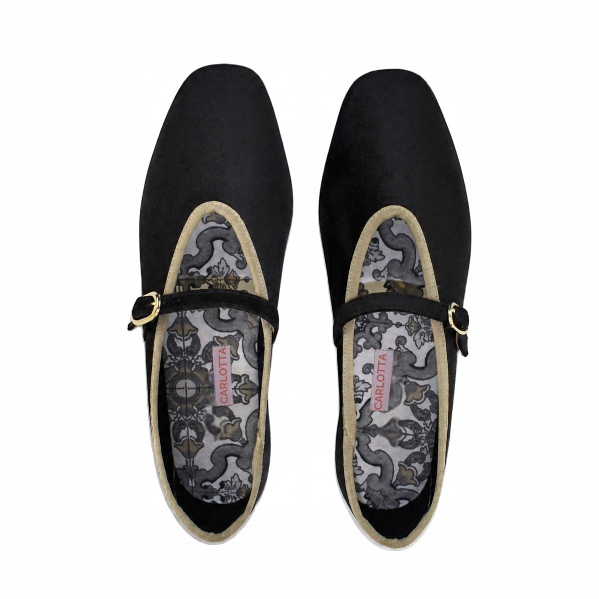Flats Eugenia Negro Greige