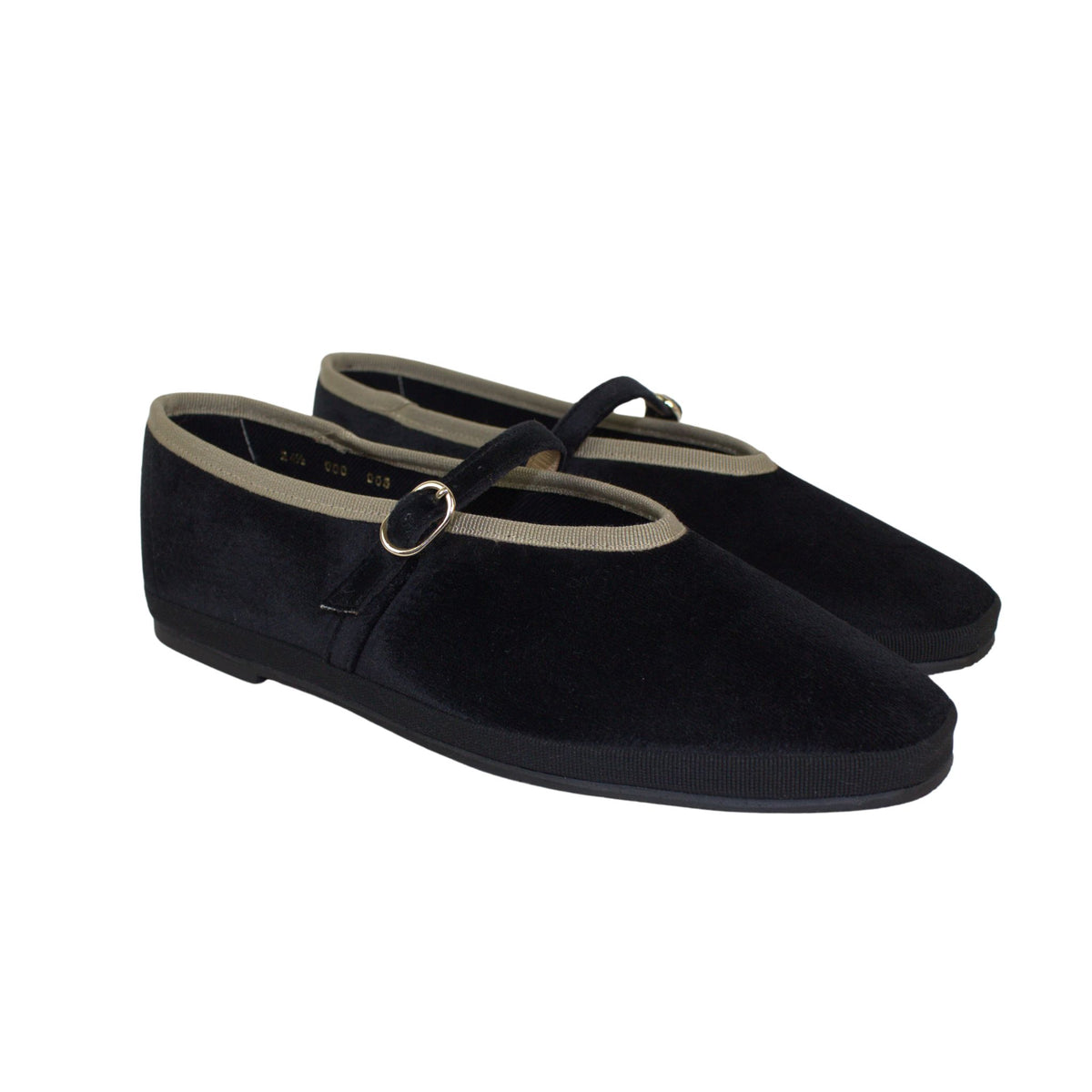 Flats Eugenia Negro Greige