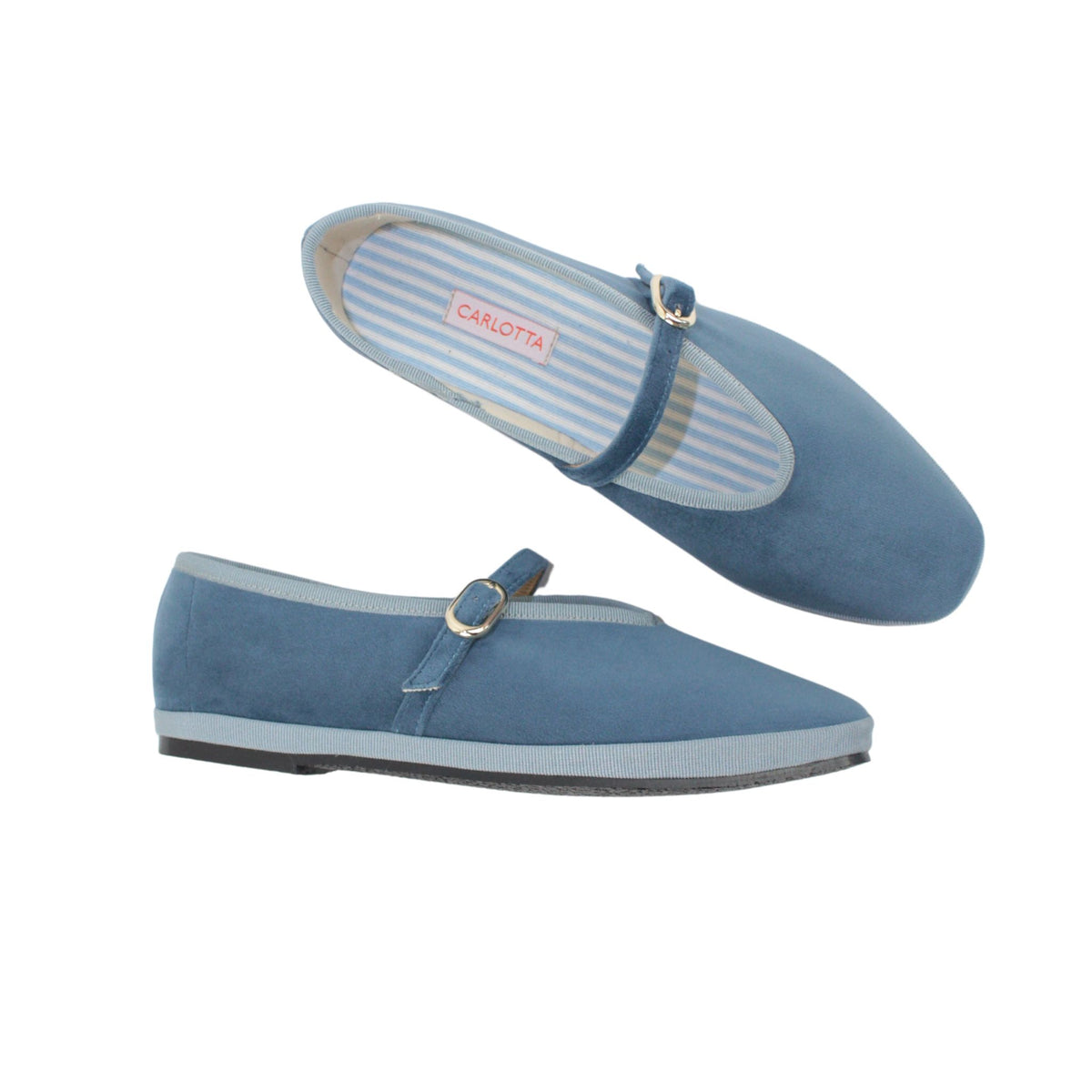 Flats Eugenia Azul Piedra