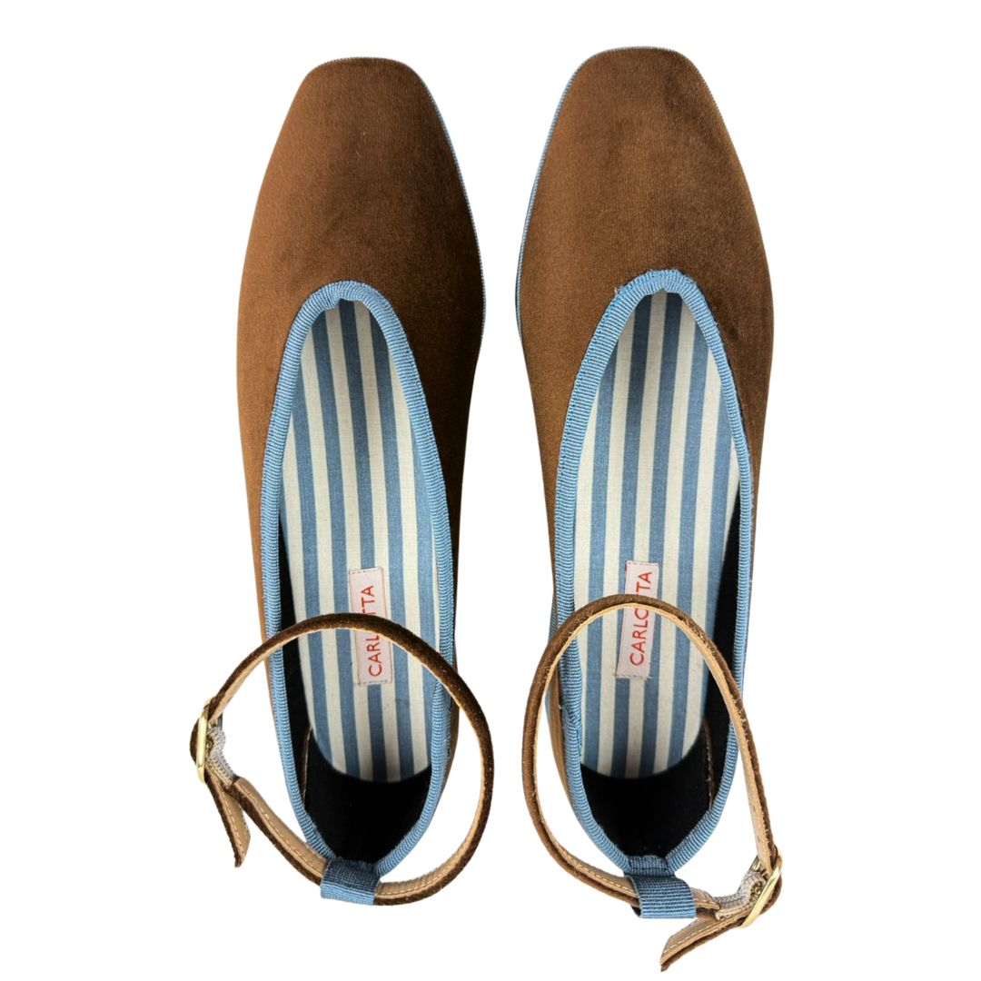 Flats Cacao Blue