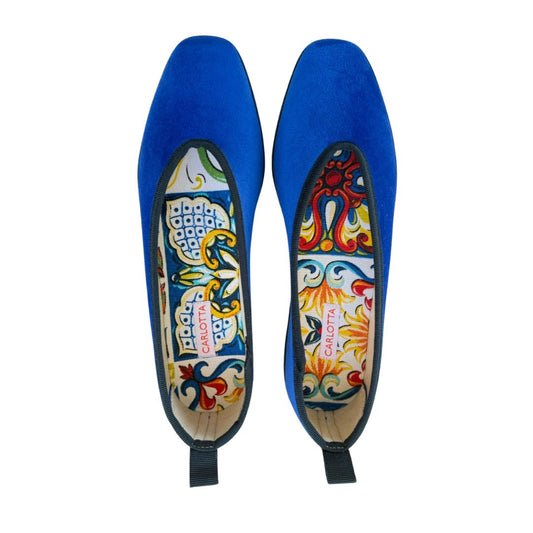 Flats Azul Cobalto
