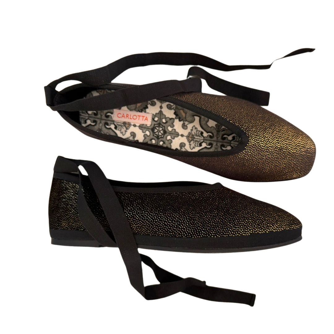 Flats Stardust Black