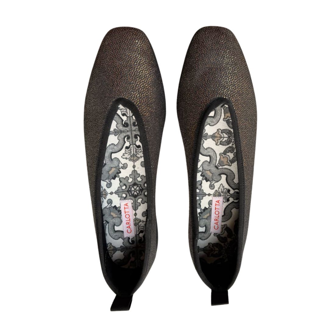 Flats Stardust Black