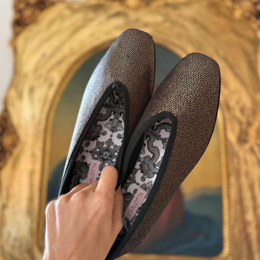 Flats Stardust Black