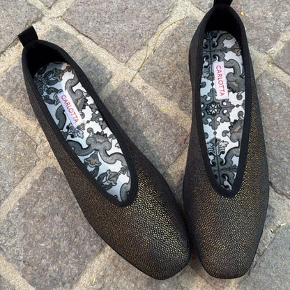 Flats Stardust Black
