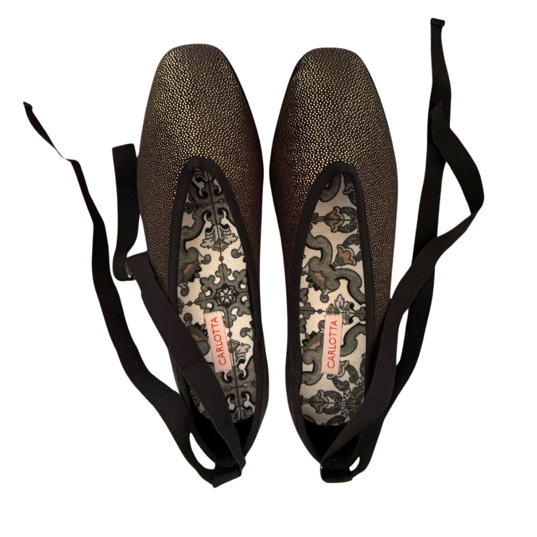 Flats Stardust Black