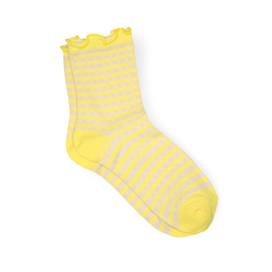 Calcetines Amarillo Beige