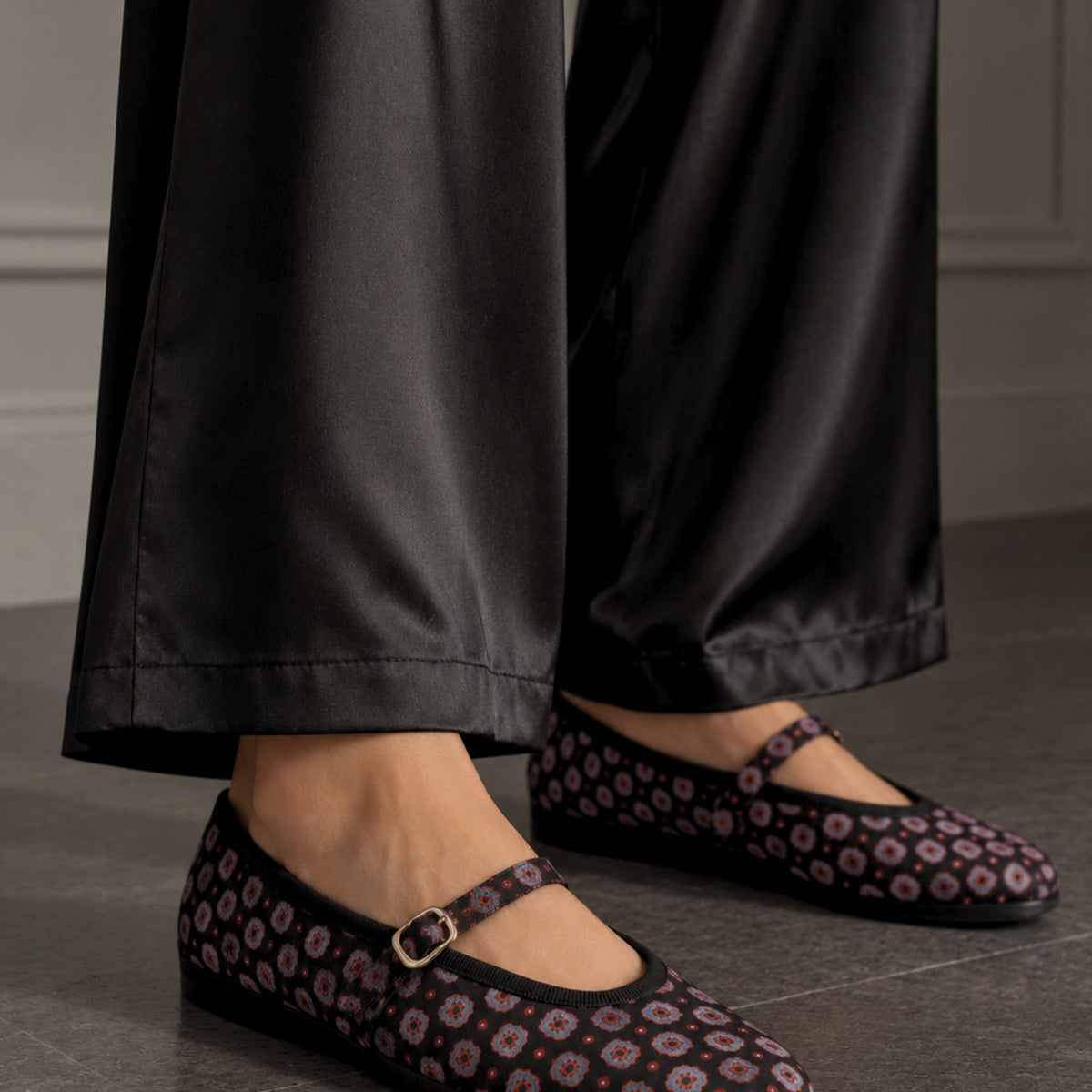 Flats Eugenia Foulard