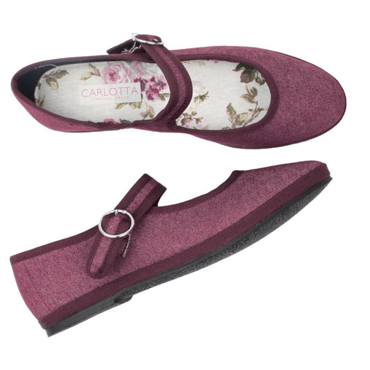 Mary Jane Jeans Vino Uva